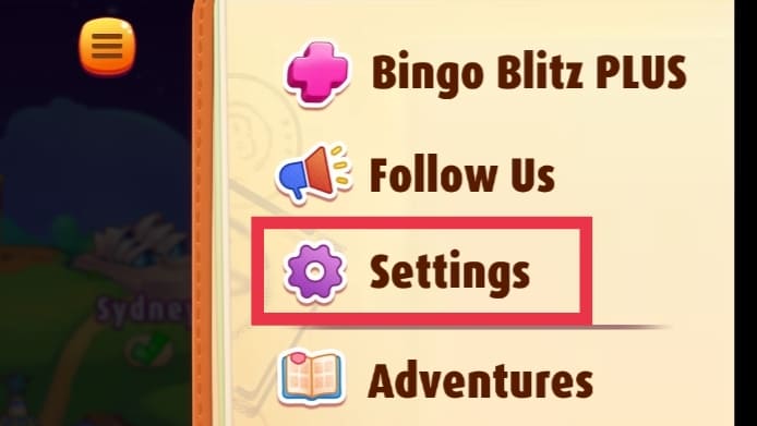 設定で日本語に変更する