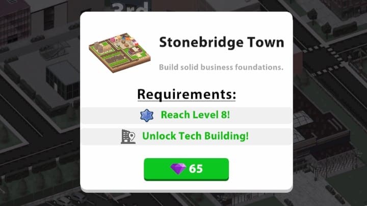 stonebridge townの解放条件